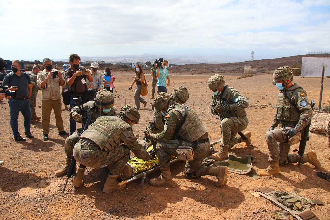 militares melilla libano Así se preparan militares de Melilla para su misión en Líbano