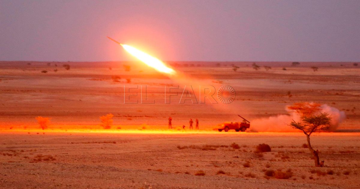 saharauis portada Intercambio artillero entre el Ejército marroquí y el Frente Polisario