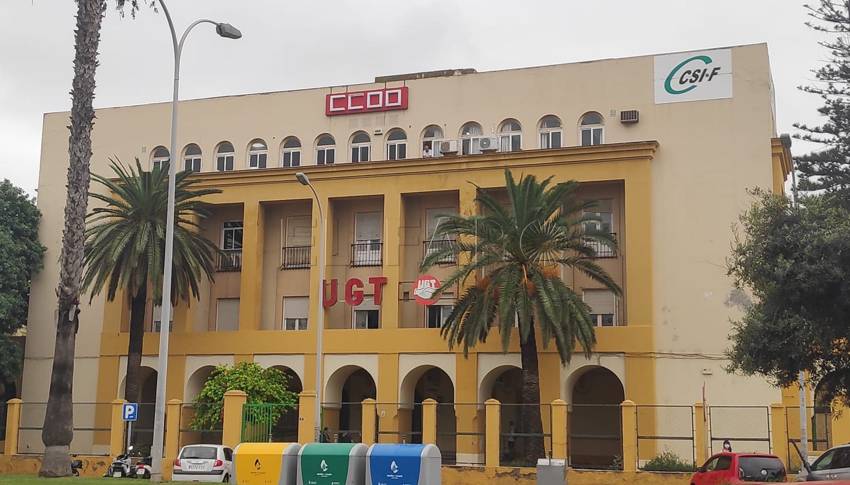 sindicatos edificio centro CCOO subraya que el Plan Estratégico “puede ser el futuro de nuestra ciudad”