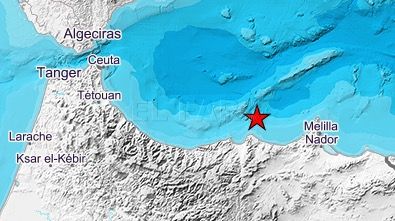 terremoto melilla 301021 Tercer terremoto cerca de Melilla en tres días consecutivos