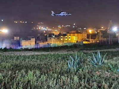 valla La Guardia Civil frustra un intento de salto: 700 migrantes se acercan a la valla de Melilla