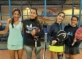 1ª femenina Moya-Aznar y Mizzi-Martínez, ganadores del V Open Absoluto de Melilla de Pádel