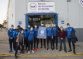 Los Gladiadores visitan el Banco de Alimentos y preparan la Gran Recogida