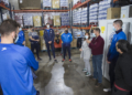 21D 4 Los Gladiadores visitan el Banco de Alimentos y preparan la Gran Recogida