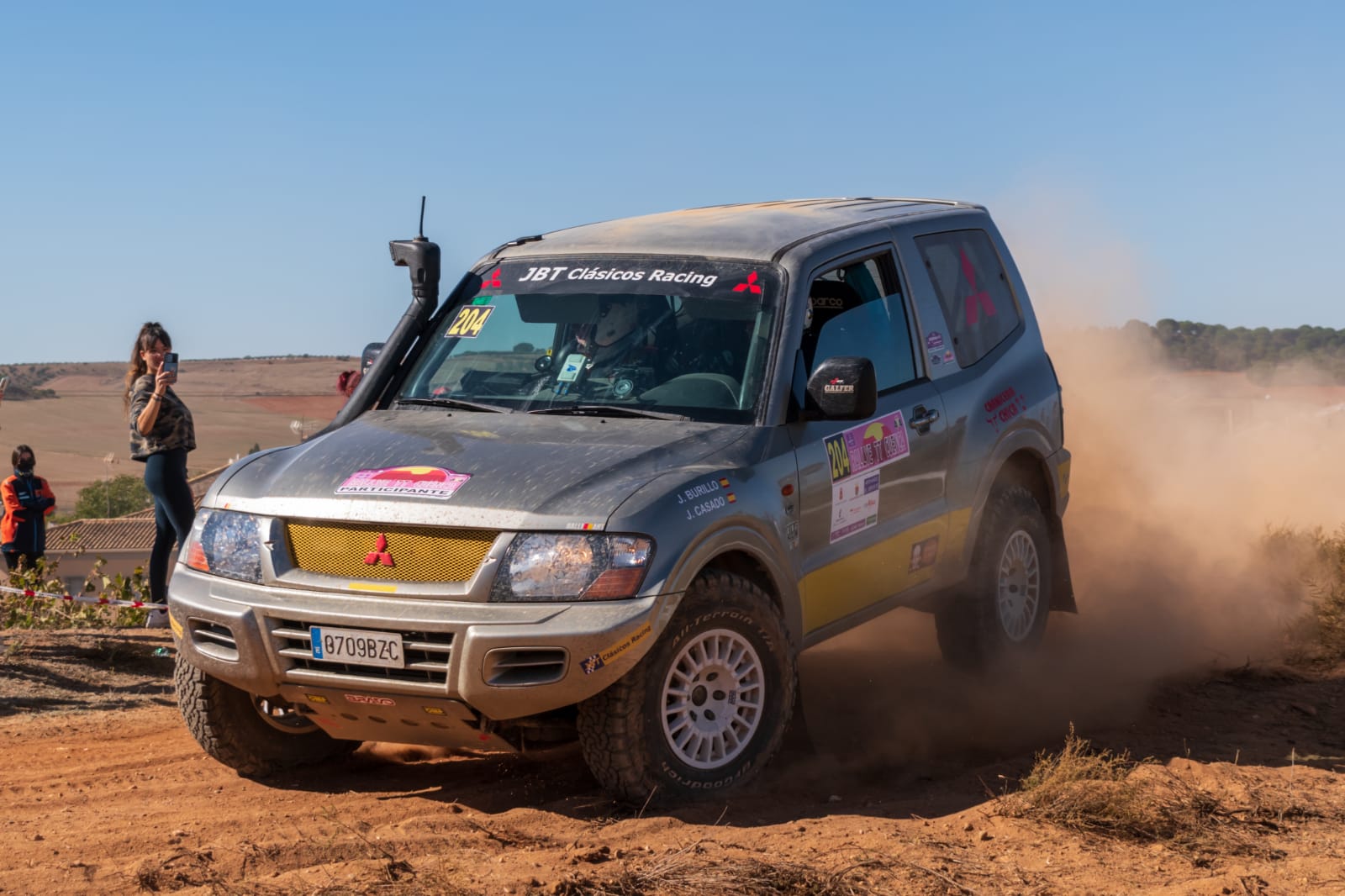 López y Fuentes, cuartos en el VIII Rally TT Baja Lorca