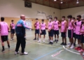 Arturo Álvarez participa en un clinic con cadetes y  juniors
