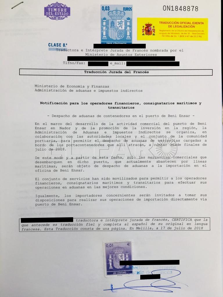 73109496 e0cc 4dff 87d4 c77eebc952fb Entre 15 y 20 empresarios de Melilla, obligados a exportar a Marruecos desde la península
