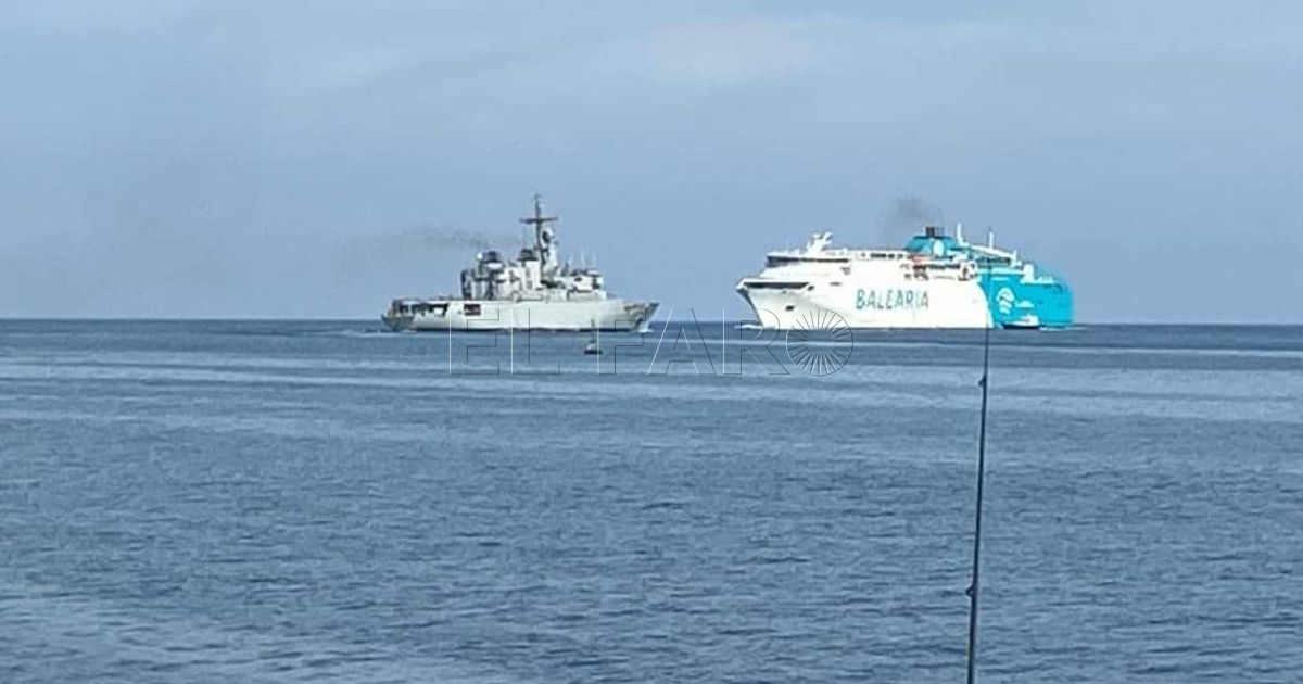Barcos de Marruecos y Balearia Marruecos y su incidente cerca del puerto de Melilla