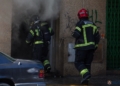Bomberos incencio Policía Local 3 Desalojo vecinal por un incendio en la calle General Astilleros de Melilla