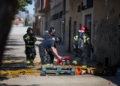 Bomberos incencio Policía Local 6 Desalojo vecinal por un incendio en la calle General Astilleros de Melilla