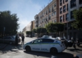 Bomberos incencio Policía Local 9 Desalojo vecinal por un incendio en la calle General Astilleros de Melilla
