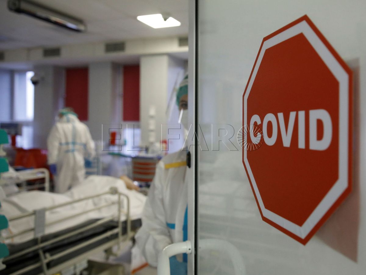 Aumento exponencial del covid