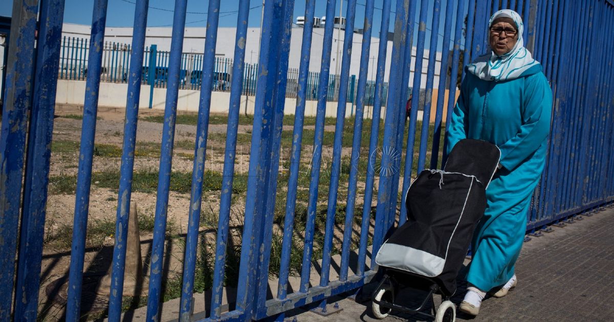 Frontera de Melilla en una imagen de archivo El SUP considera "una insensatez" que se abran las fronteras tal y como están