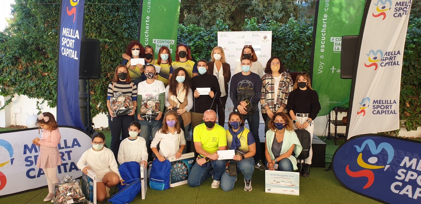 IMG 20211114 WA0036 Entrega de regalos a los participantes de Mi Reto Contra el Cáncer Melilla