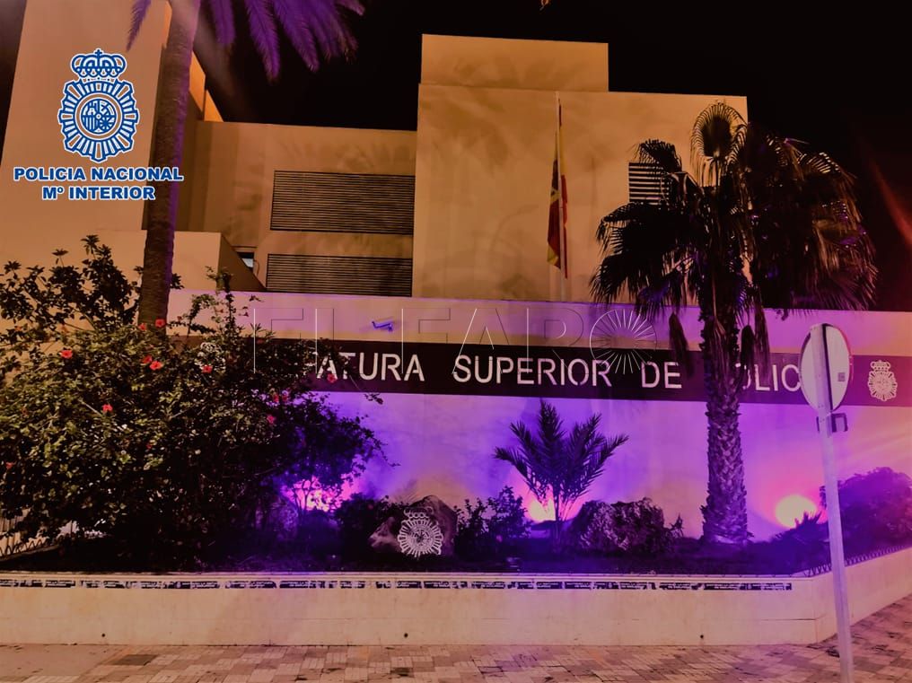 Jefatura superior de policia de melilla violeta 25 n La sociedad melillense se vuelca con el Día Internacional de la Eliminación de la Violencia contra la Mujer