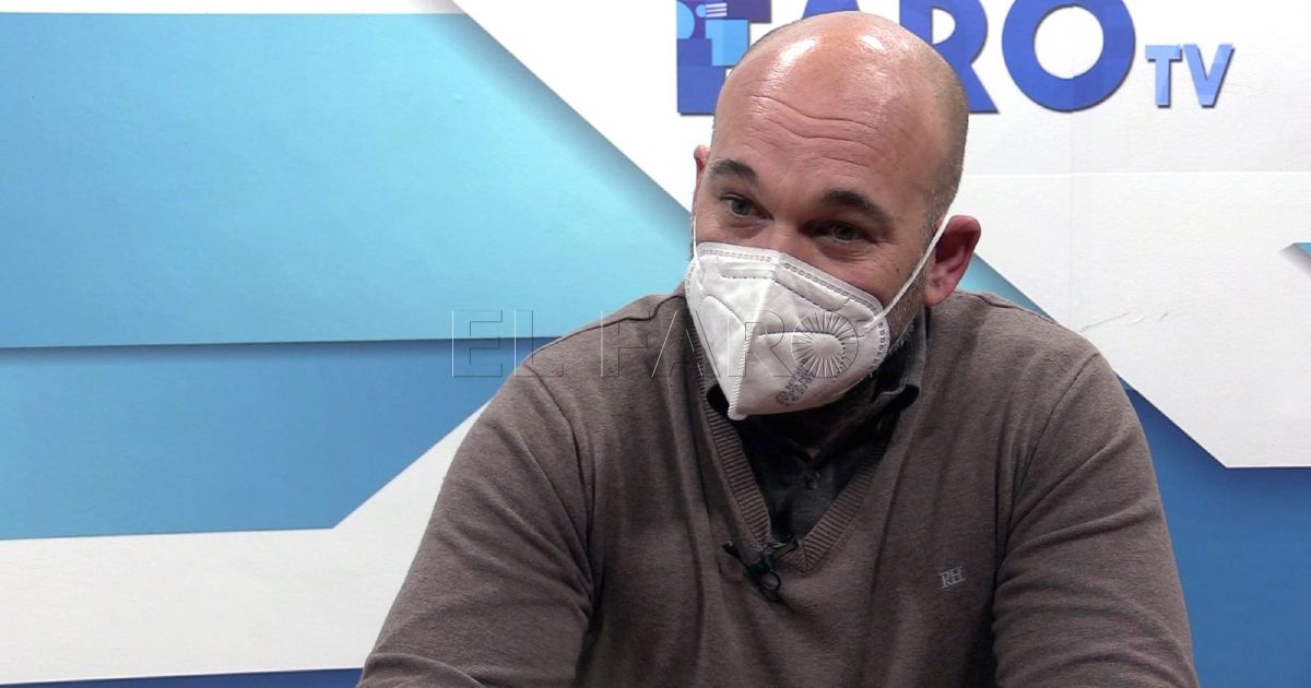 Luis Jiménez secretario regional de la UFP en Melilla Unión Federal de Policía de Melilla: "No, no podemos abrir mañana la frontera"