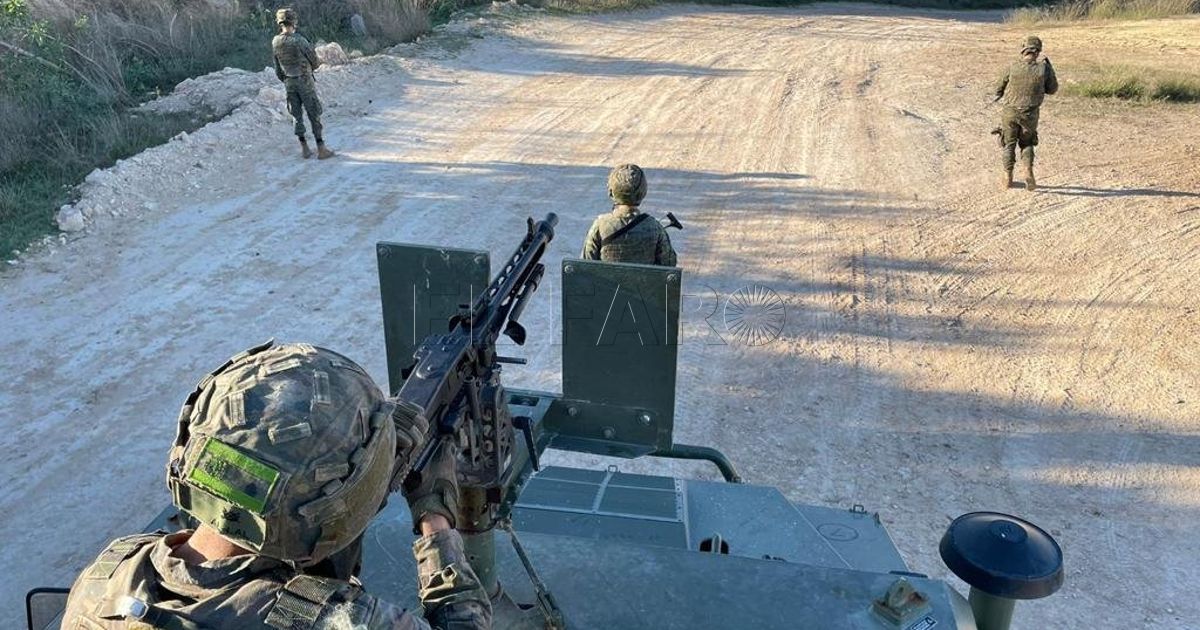 Maniobra Militar en Melilla Ejercicios militares en Melilla de presencia y vigilancia terrestre: "Garantizando la seguridad"