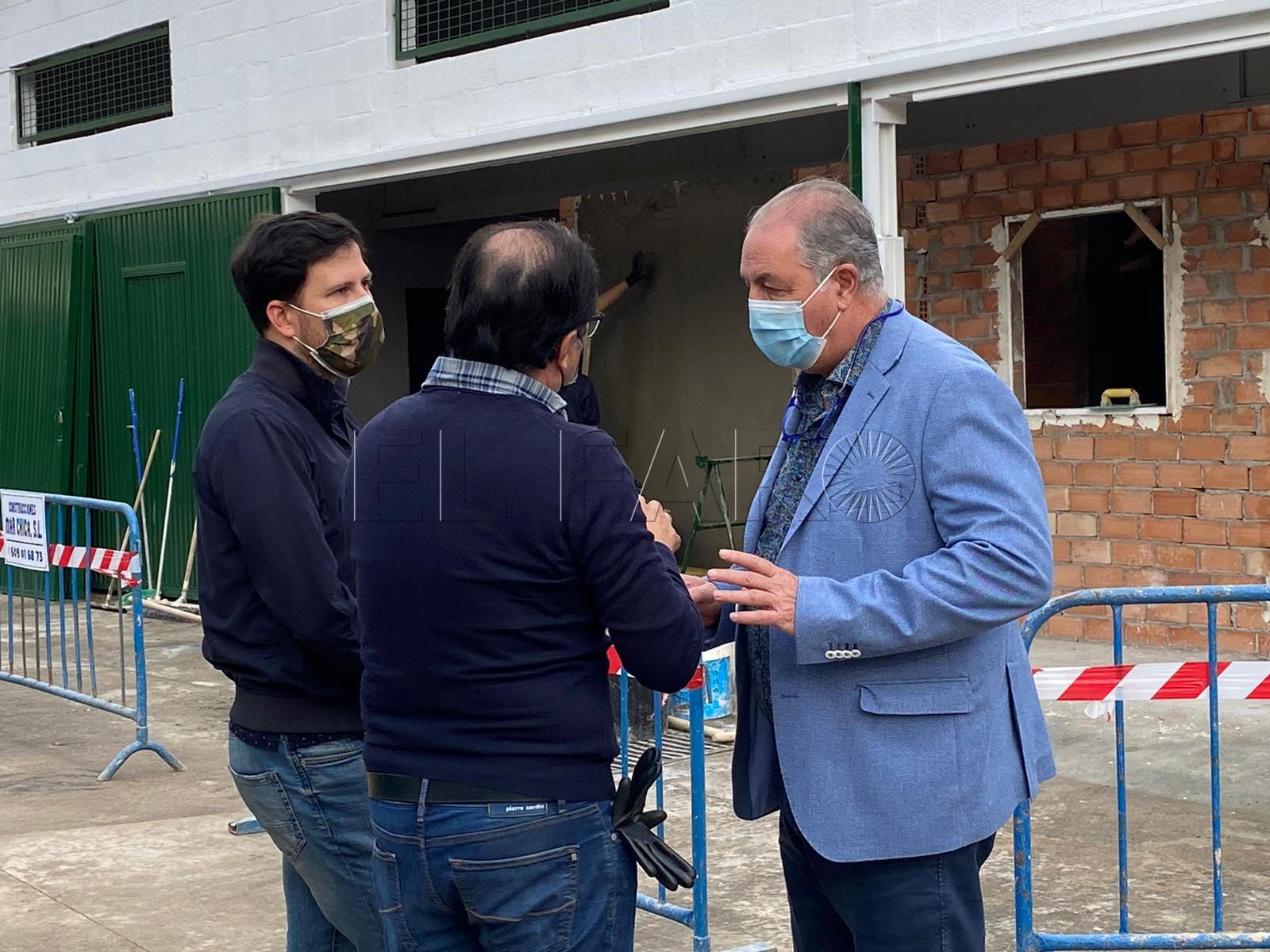 Promesa Delgado subraya la importacia de dar formación de albañilería