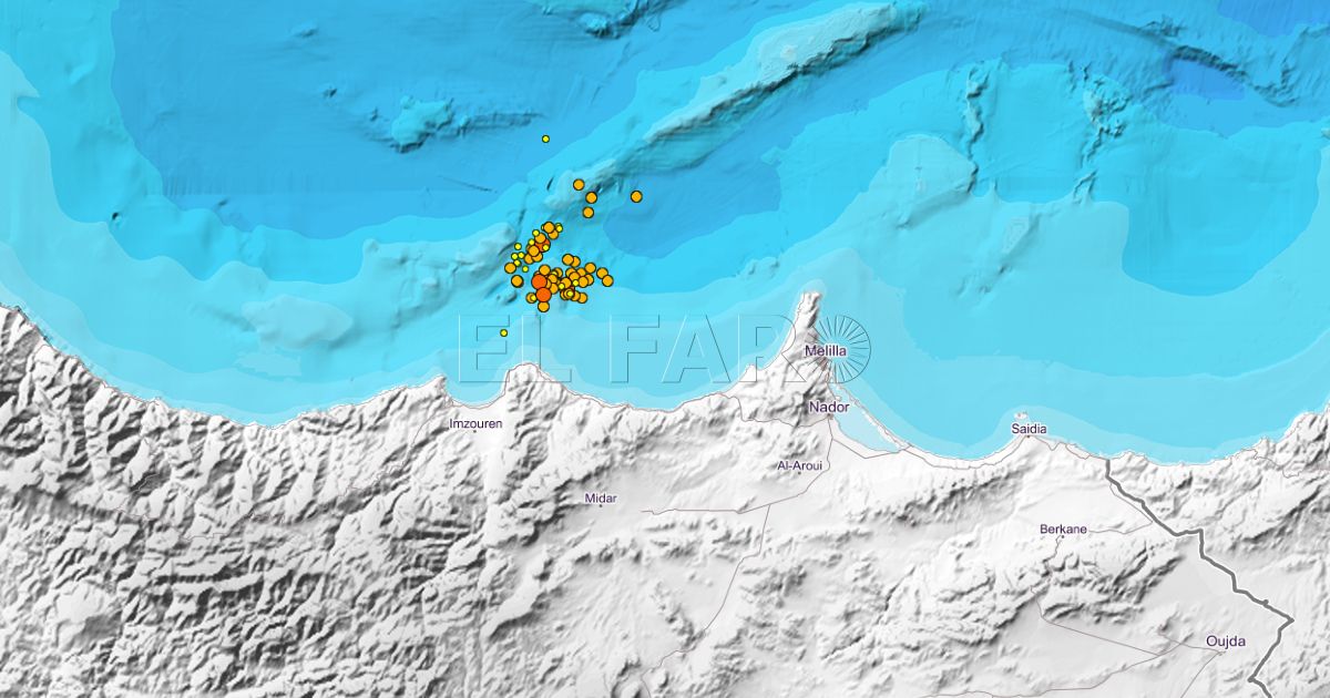 Terremotos en el Mar de Alborán Otros 4 terremotos cerca de Melilla: la Red Sísmica Nacional lo ve "más frecuente de lo normal"