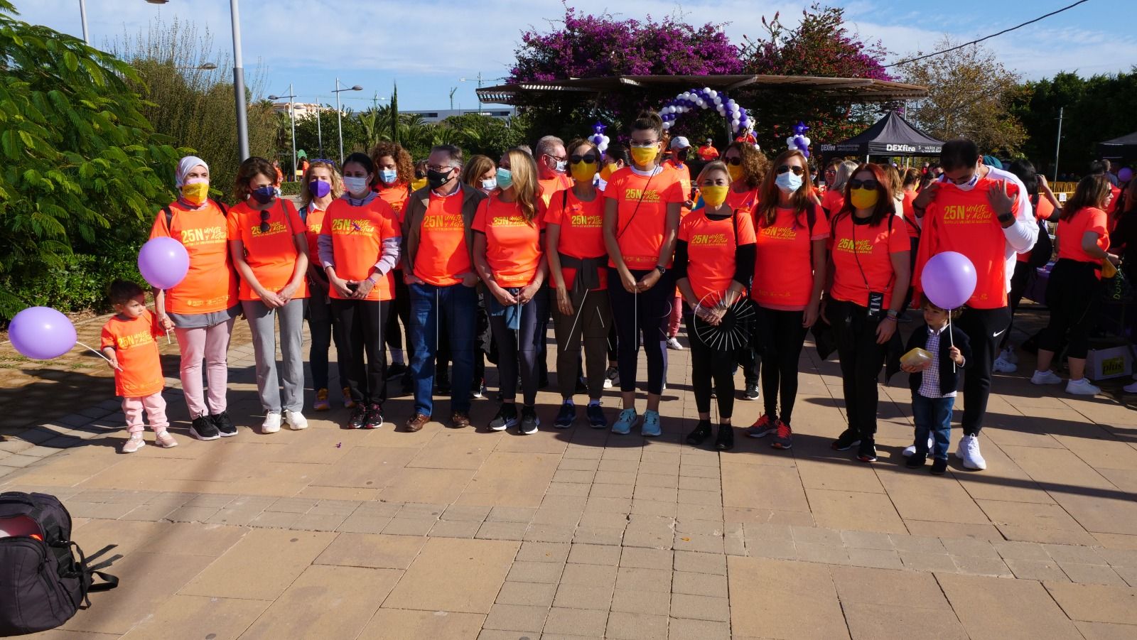 WhatsApp Image 2021 11 21 at 14.15.33 Melilla camina unida para eliminar la violencia hacia la mujer
