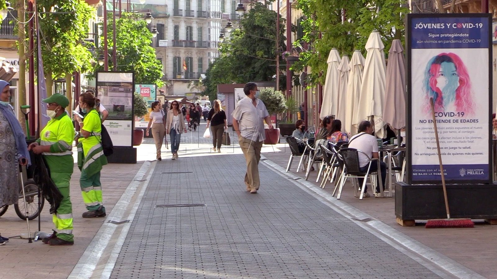 centro Melilla roza los 50 casos activos de covid-19