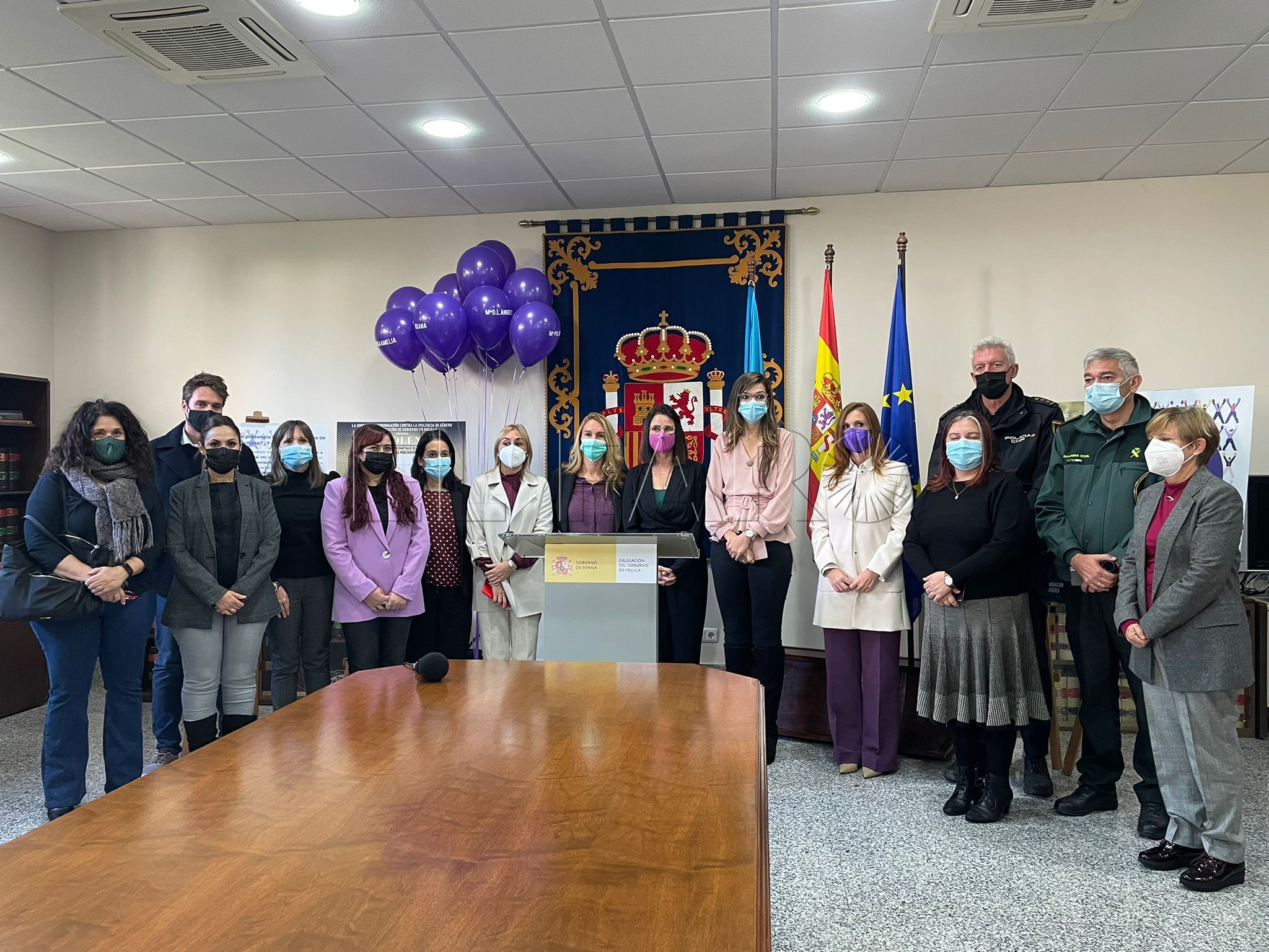 delegacion del Gobierno La Delegación del Gobierno en Melilla recuerda que una de cada dos mujeres ha sufrido violencia machista
