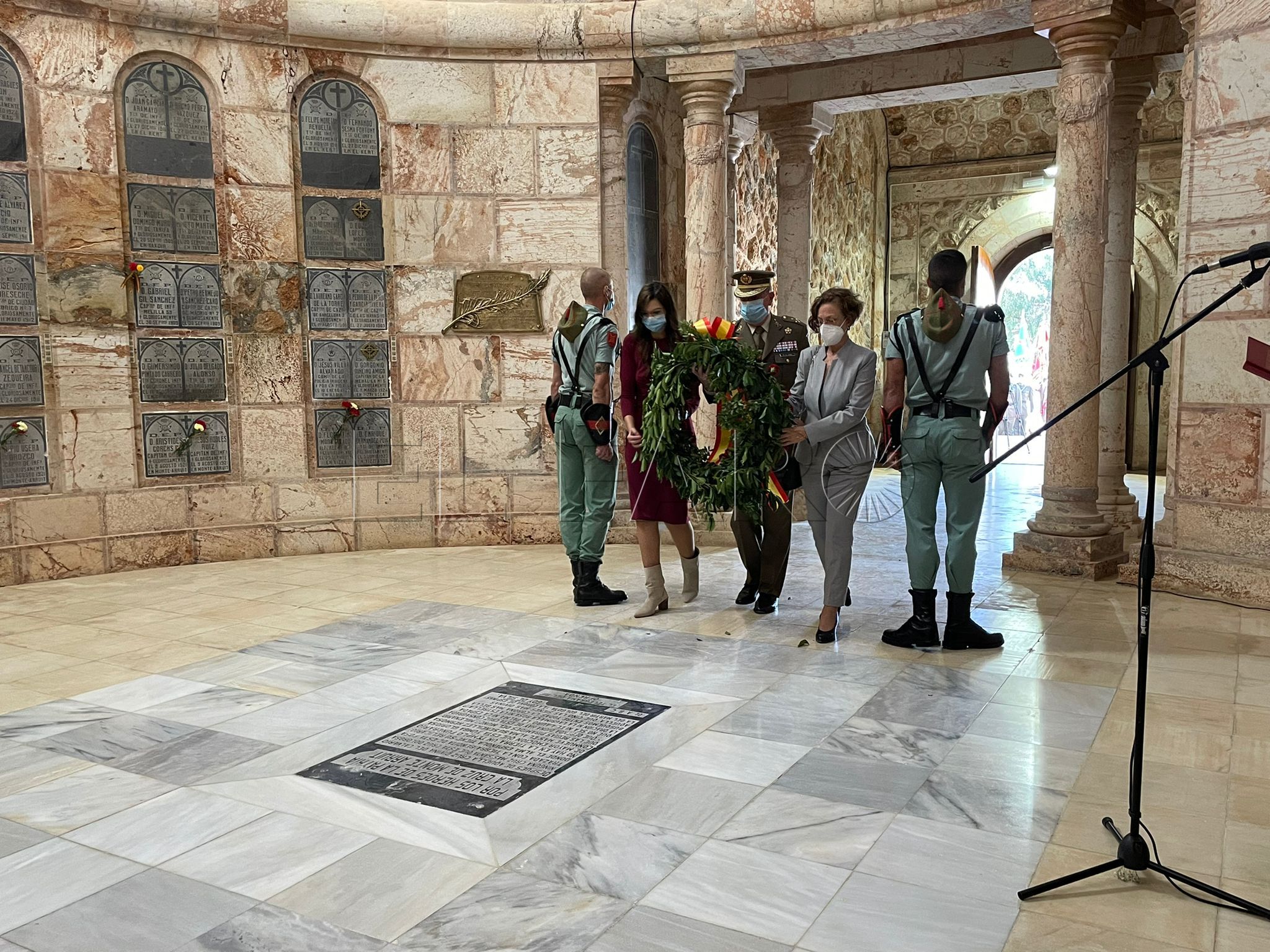 panteon heroes Melilla recuerda a los que dieron su vida por España en el Panteón de los Héroes