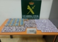 01 vista aprehensión total droga Detenidas seis personas en un mes por lanzar paquetes de droga por la valla de Melilla