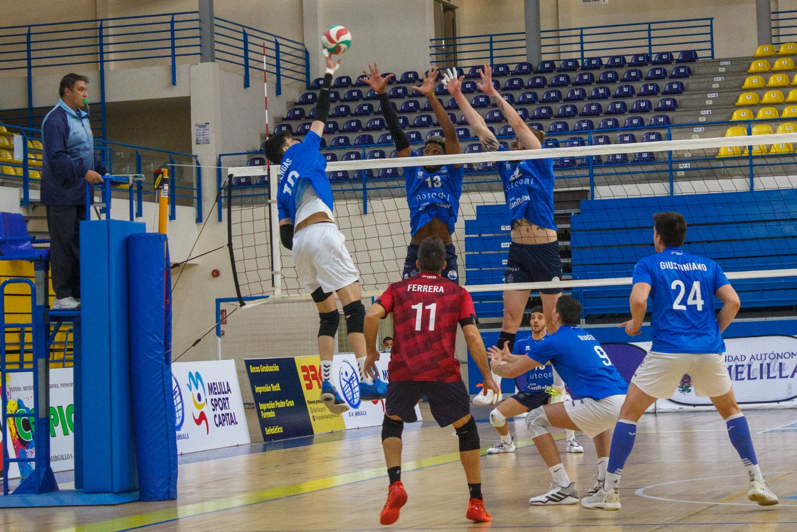 El Voleibol Melilla, con el corazón en Palma y la mente en la Copa