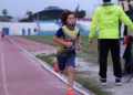 269892831 336044065027640 1848605608334264275 n copia El atletismo melillense cierra 2021 con un exitosa Milla en pista Melilla Sport Capital
