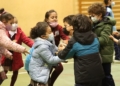 6 2 Los jugadores del Melilla Sport Capital Dedovic y Gorgemans visitan el CEIP Anselmo Pardo