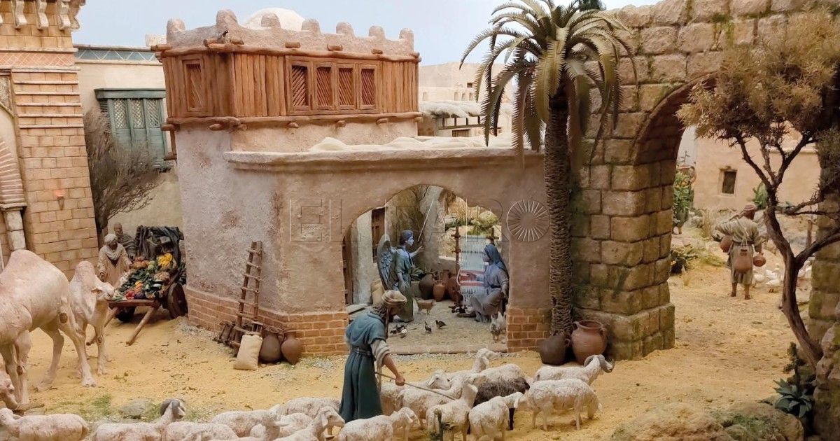 Anunciación del Belénok Día de Navidad