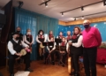Coro de la Casa de Melilla La Casa de Melilla en Málaga arranca las actividades de Navidad con una comida