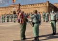 Entrega del Guión del TERLEG 1 2 Relevo del mando del Regimiento de Ingenieros nº 8 y del Tercio Gran Capitán 1º de La Legión