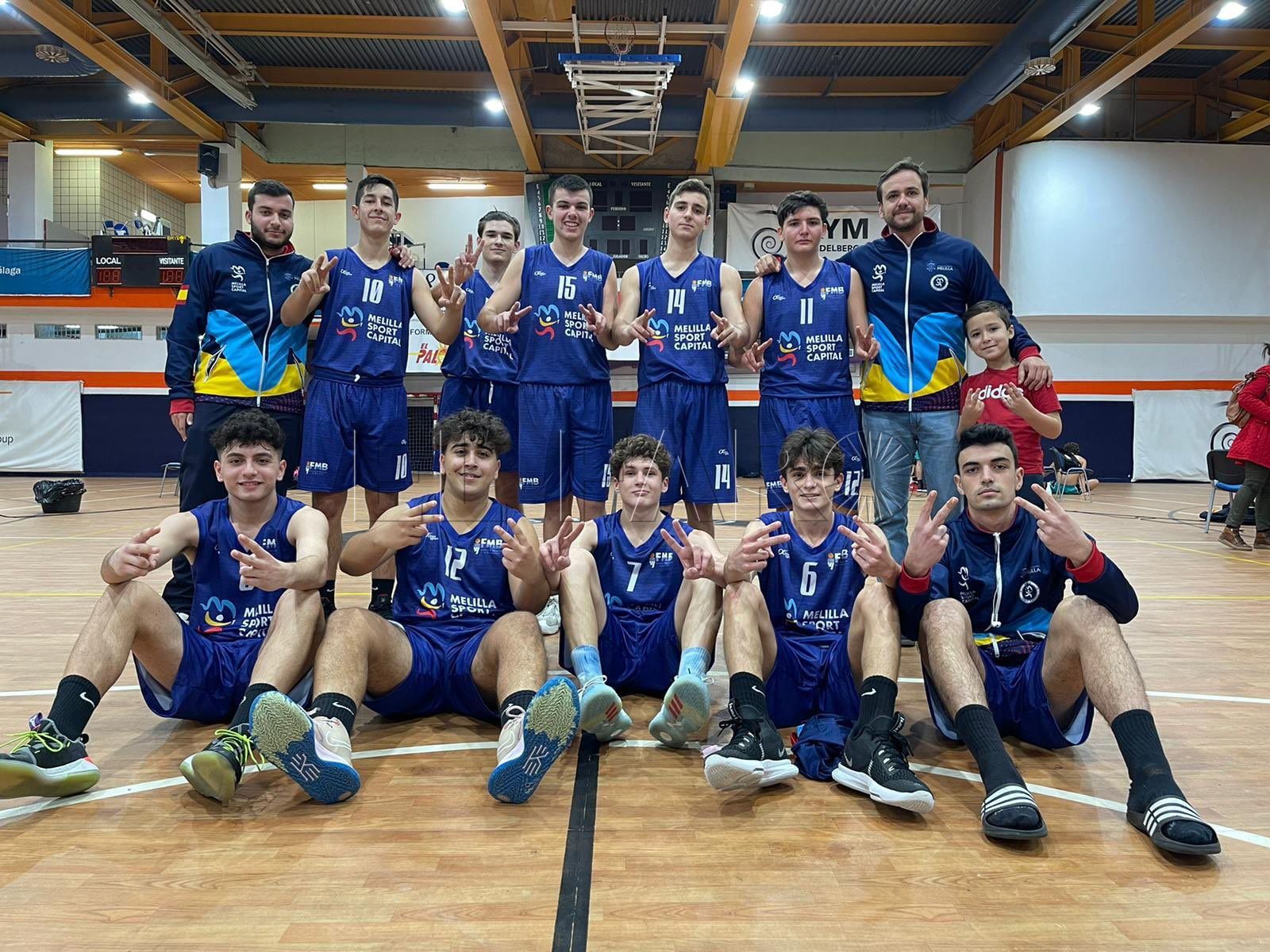 Más partidos para el MSC Júnior de la Federación de Melilla en la Fase oro de Málaga