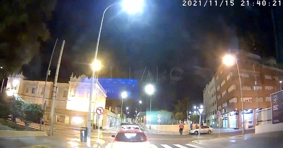 Fitipaldi Pillado pisando el acelerador por las calles de Melilla