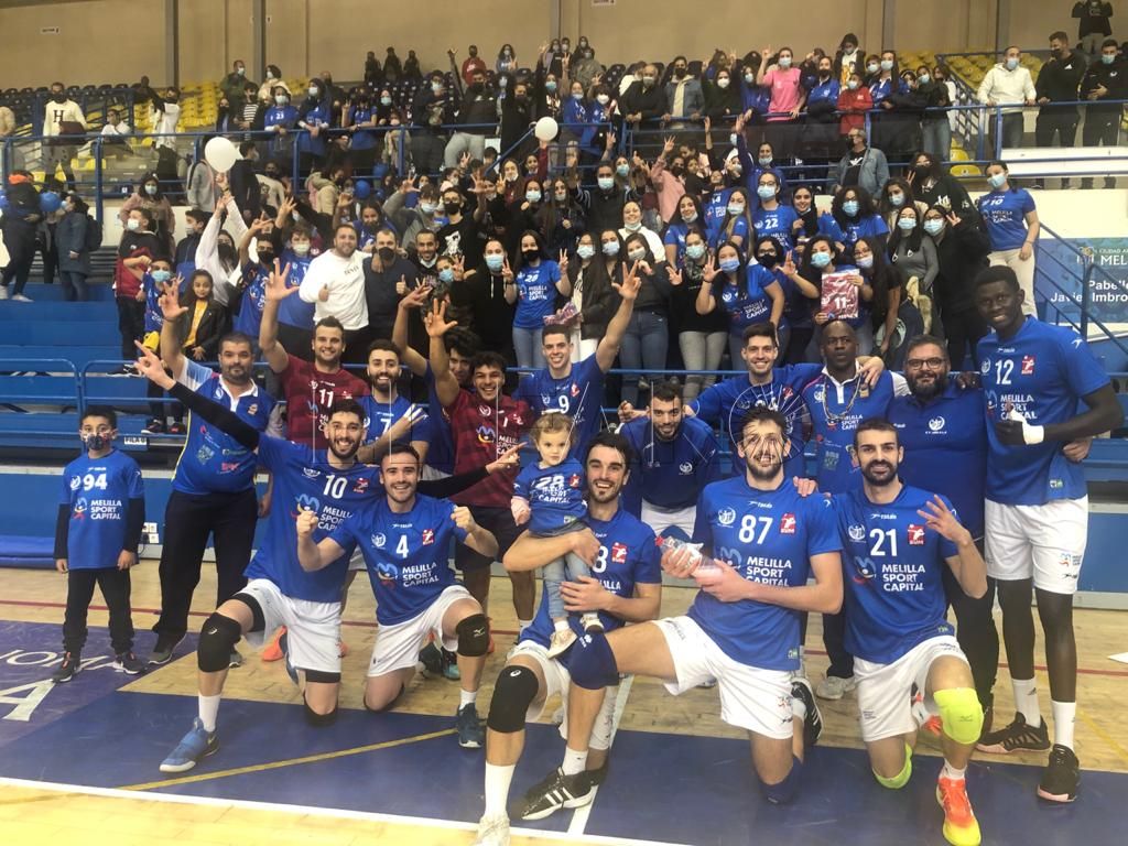 Melilla aplasta al CV Guaguas