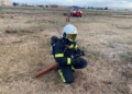 IMG 20211215 WA0015 Simulacro de emergencia en el aeropuerto de Melilla: un avión se sale de la pista