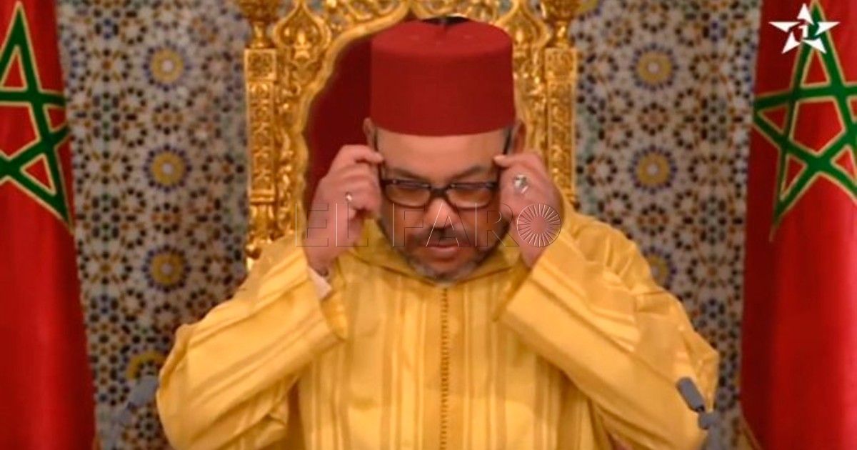 Rey de Marruecos Marruecos afirma tener "fronteras terrestres" con España