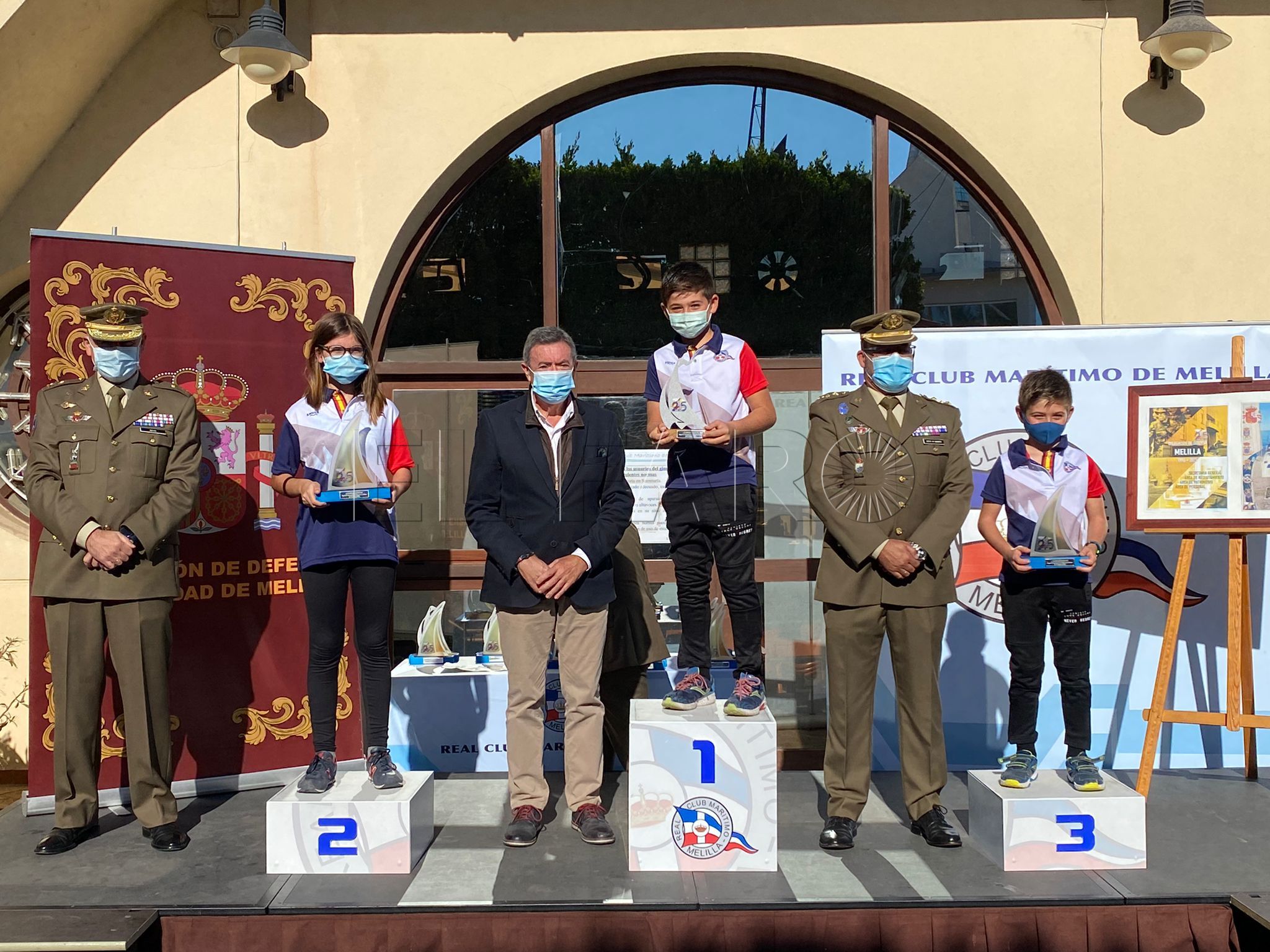 TECHNO sub13 El vela de Melilla disfruta con la Regata Delegación de Defensa 2021