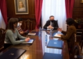 VISITA ACNUR MELILLA 3 Acnur aborda en Melilla la "futurible reapertura de la frontera" con Marruecos