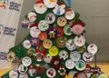 arbol El Festival de Navidad cierra un año difícil en la gimnasia