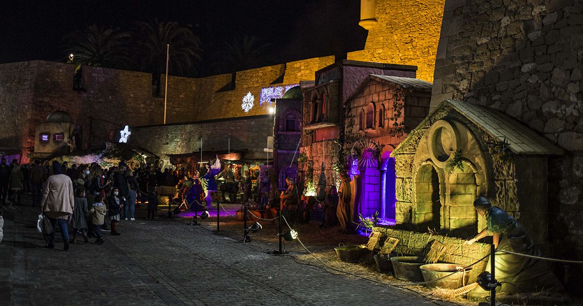 belen Melilla inaugura el Belén del Foso del Hornabeque