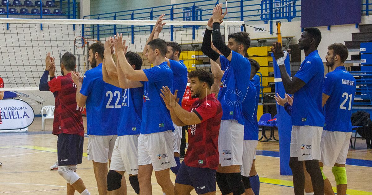 buena Melilla cierra la primera vuelta de la liga ante el poderoso Guaguas