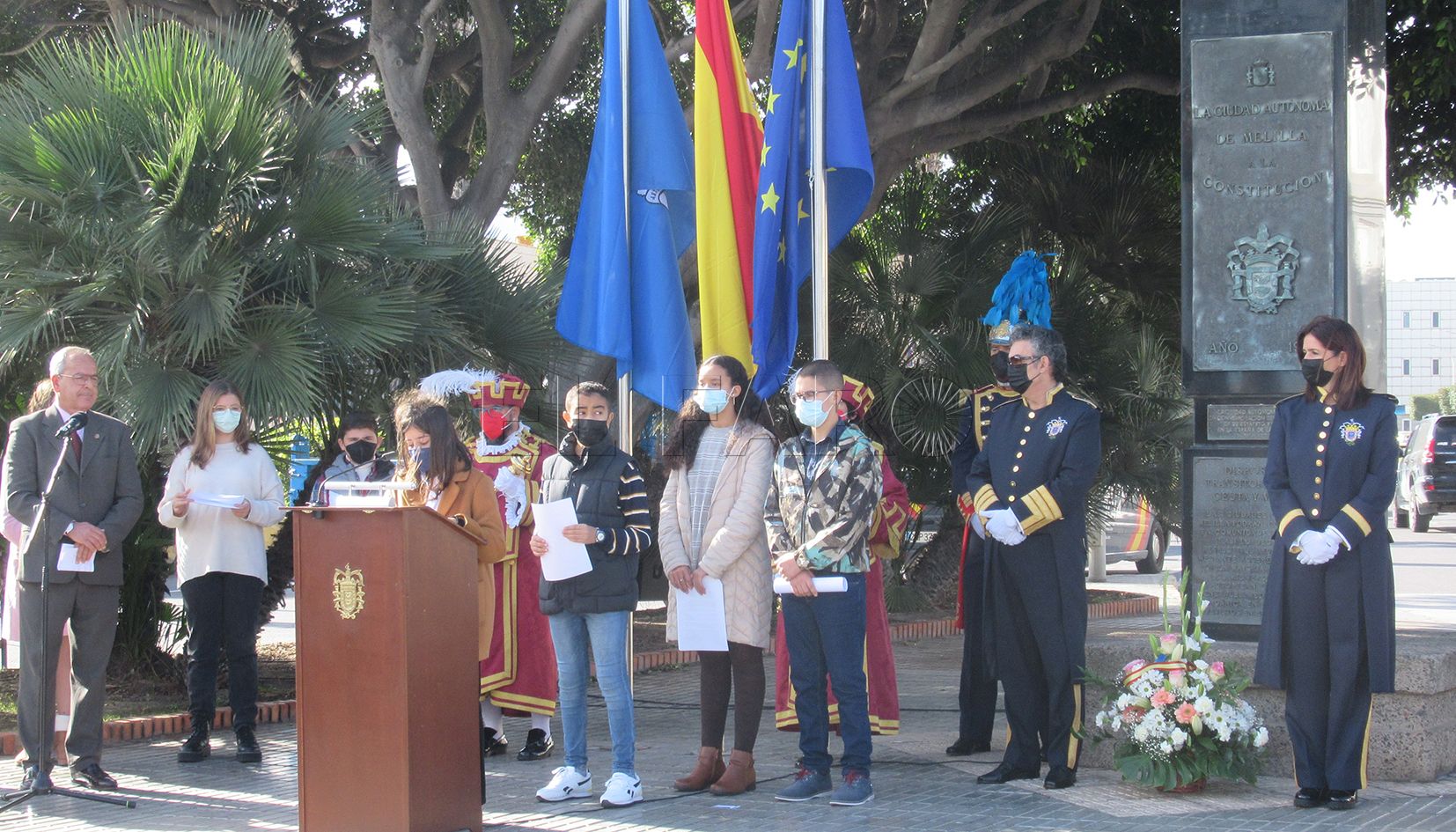 constitucion Melilla da protagonismo a los niños en el Día de la Constitución