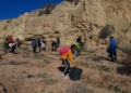 guelaya plantacion nano 10 Dos centenares de árboles y arbustos en la Cantera del río Nano de Melilla