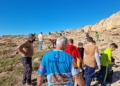 guelaya plantacion nano 5 Dos centenares de árboles y arbustos en la Cantera del río Nano de Melilla