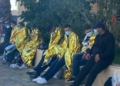 patera escollera melilla noviembre 6 Llegan 16 personas en una embarcación neumática a la escollera del Puerto de Melilla