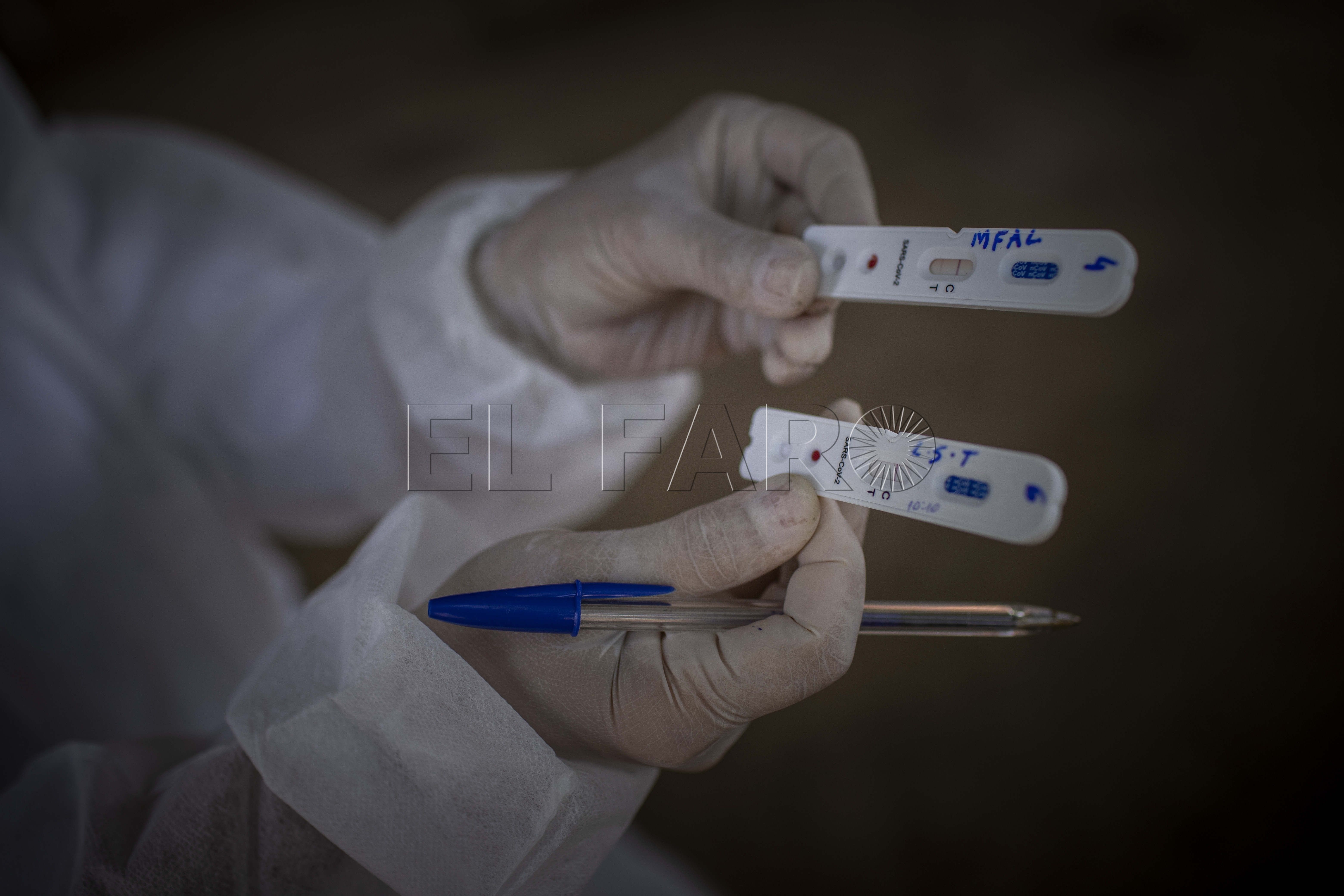 prueba covid Melilla diagnostica de media, en la última semana, 32 casos diarios de covid
