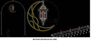 ramadam Así serán las luces de las fiestas de Melilla a partir del 2022